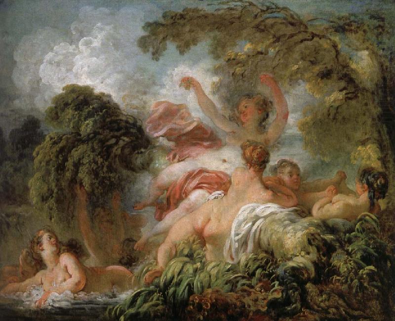 Jean Honore Fragonard Yu Nu map oil painting picture